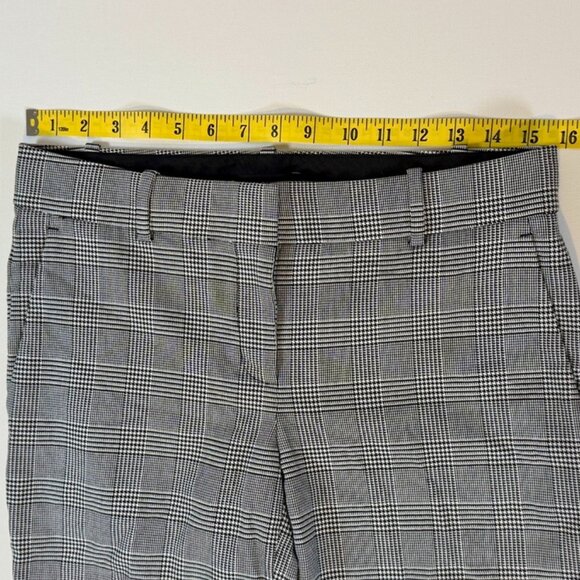 Ann Taylor Straight Leg Pant In Glen Plaid - Picture 5 of 8